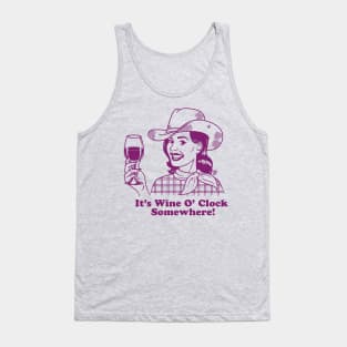 wine o'clock Tank Top